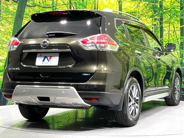 エクストレイル 20XエクストリーマーXエマージェンシーブレーキP 純正ナビ 全周囲カメラ 禁煙車 衝突軽減装置 踏み間違い防止装置 クルーズコントロール 4WD LEDヘッド ルーフレール 防水シート フルセグ Bluetooth再生 ETC スマートキー(25枚目)