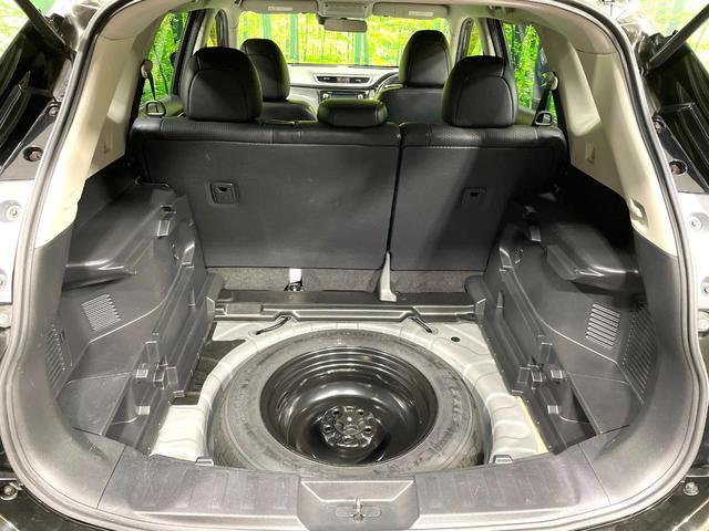 エクストレイル 20XエクストリーマーXエマージェンシーブレーキP 純正ナビ 全周囲カメラ 禁煙車 衝突軽減装置 踏み間違い防止装置 クルーズコントロール 4WD LEDヘッド ルーフレール 防水シート フルセグ Bluetooth再生 ETC スマートキー(30枚目)