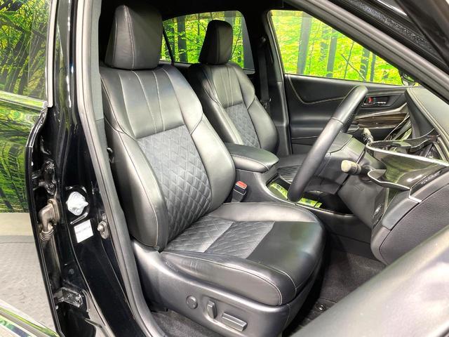 ハリアー エレガンス 禁煙車 SDナビ バックカメラ ハーフレザーシート パワーシート LEDヘッド/フォグ ETC フルセグ 純正17インチアAW デュアルエアコン スマートキー Bluetooth接続 CD/DVD再生(8枚目)