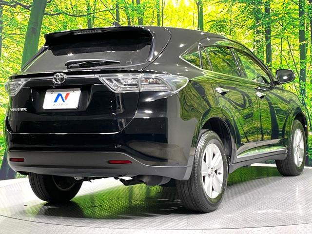 ハリアー エレガンス 禁煙車 SDナビ バックカメラ ハーフレザーシート パワーシート LEDヘッド/フォグ ETC フルセグ 純正17インチアAW デュアルエアコン スマートキー Bluetooth接続 CD/DVD再生(17枚目)