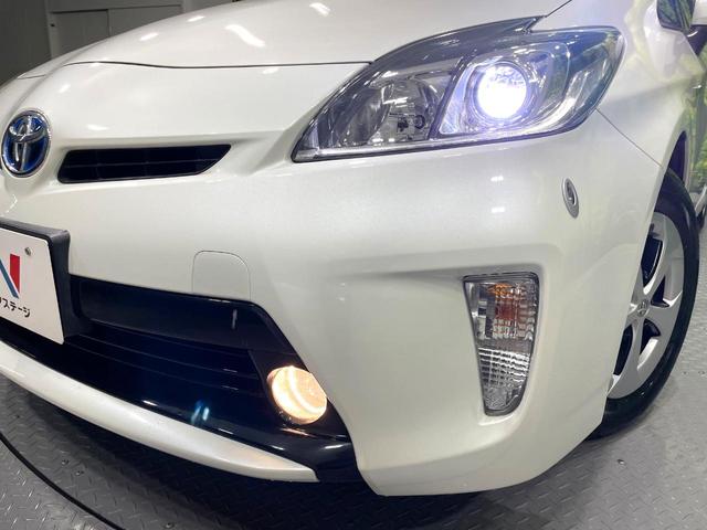 プリウス G 純正ナビ バックカメラ 禁煙車 ハーフレザーシート パワーシート HIDヘッド クルーズコントロール ドラレコ Bluetooth再生 ETC スマートキー オートエアコン/ライト 電動格納ミラー(14枚目)