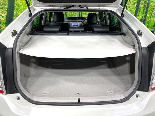 プリウス G 純正ナビ バックカメラ 禁煙車 ハーフレザーシート パワーシート HIDヘッド クルーズコントロール ドラレコ Bluetooth再生 ETC スマートキー オートエアコン/ライト 電動格納ミラー(41枚目)