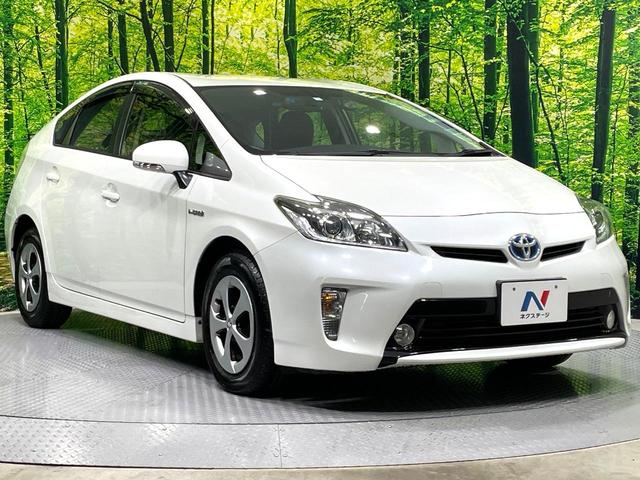 プリウス G 純正ナビ バックカメラ 禁煙車 ハーフレザーシート パワーシート HIDヘッド クルーズコントロール ドラレコ Bluetooth再生 ETC スマートキー オートエアコン/ライト 電動格納ミラー(46枚目)