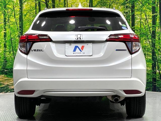 ヴェゼル ハイブリッドZ 純正ナビ バックカメラ 禁煙車 衝突軽減装置 クルーズコントロール LEDヘッド シートヒーター ハーフレザー ルーフレール Bluetooth再生 ETC スマートキー オートライト/エアコン(17枚目)