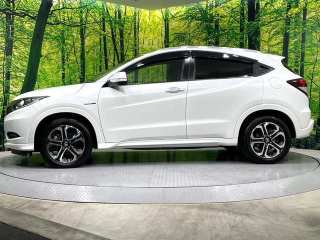 ヴェゼル ハイブリッドZ 純正ナビ バックカメラ 禁煙車 衝突軽減装置 クルーズコントロール LEDヘッド シートヒーター ハーフレザー ルーフレール Bluetooth再生 ETC スマートキー オートライト/エアコン(52枚目)