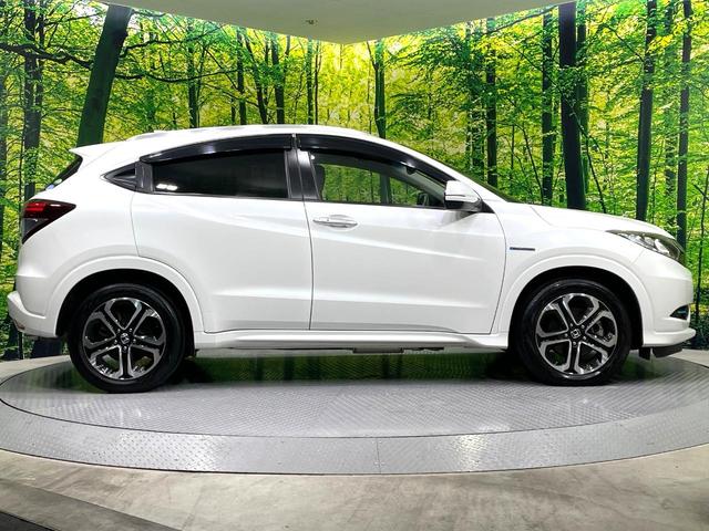 ヴェゼル ハイブリッドZ 純正ナビ バックカメラ 禁煙車 衝突軽減装置 クルーズコントロール LEDヘッド シートヒーター ハーフレザー ルーフレール Bluetooth再生 ETC スマートキー オートライト/エアコン(53枚目)