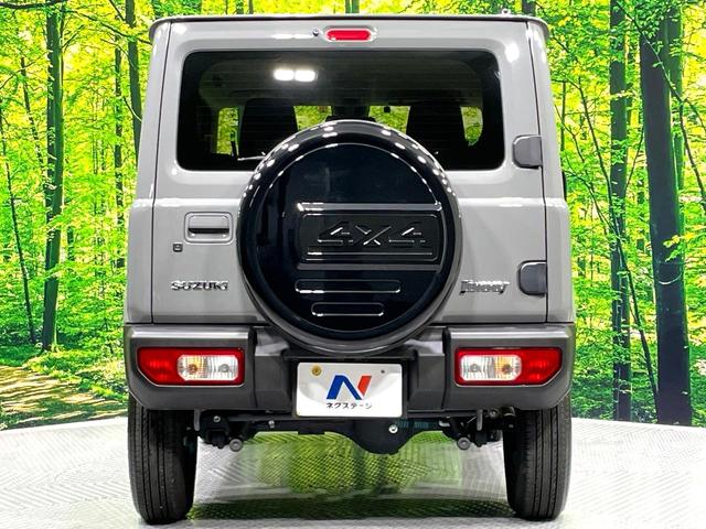 ジムニー XL 9型ディスプレイオーディオ 禁煙車 衝突軽減装置 踏み間違い防止装置 車線逸脱警報 4WD ターボ Bluetooth再生 オートライト/エアコン スマートキー アイドリングストップ 盗難防止システム(17枚目)