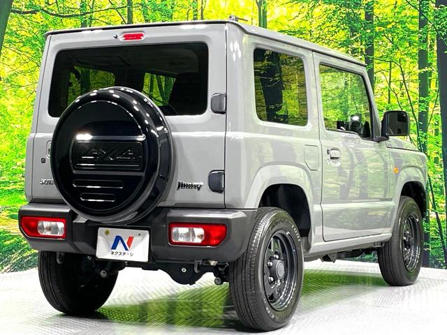 ジムニー XL 9型ディスプレイオーディオ 禁煙車 衝突軽減装置 踏み間違い防止装置 車線逸脱警報 4WD ターボ Bluetooth再生 オートライト/エアコン スマートキー アイドリングストップ 盗難防止システム(39枚目)