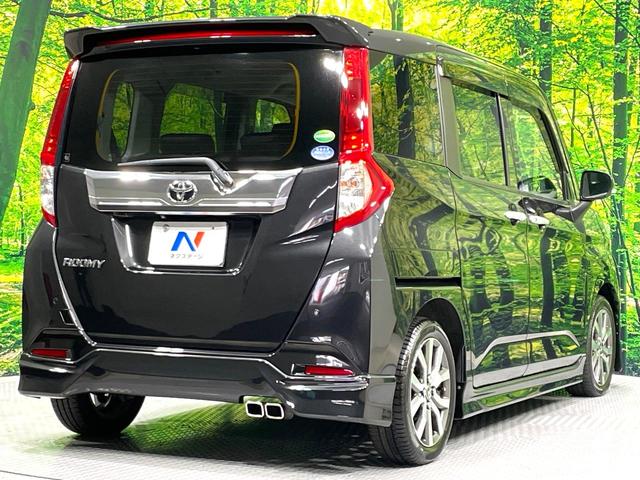 ルーミー カスタムG-T モデリスタエアロ 純正9型ナビ 後席モニター 両側電動ドア 禁煙車 スマートアシスト LEDヘッド/フォグ シートヒーター ターボ ドラレコ フルセグ Bluetooth再生 ETC スマートキー(25枚目)