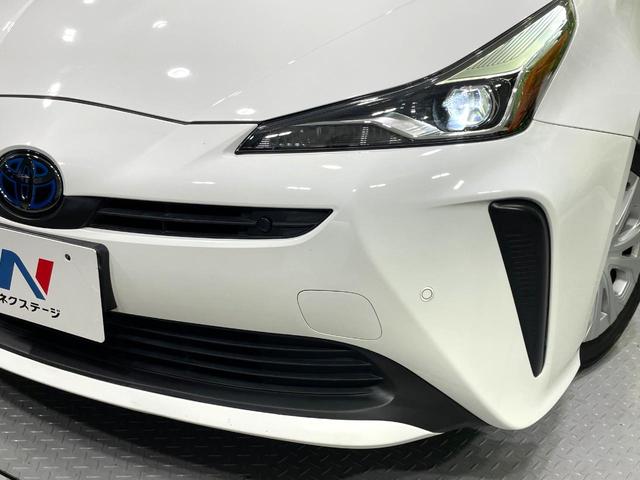 プリウス S SDナビ バックカメラ 衝突軽減装置 レーダークルーズ 禁煙車 LEDヘッド AC100V ドラレコ Bluetooth再生 ETC スマートキー コーナーセンサー 車線逸脱警報 盗難防止システム(14枚目)