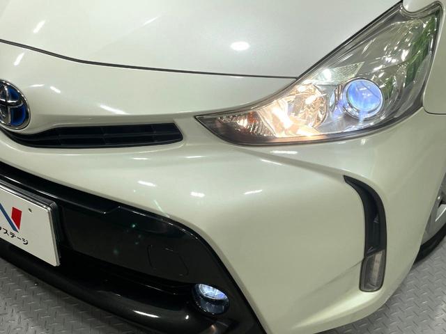 プリウスアルファ Ｓ　純正８型ナビ　バックカメラ　禁煙車　ＬＥＤヘッド／フォグ　フルセグ　Ｂｌｕｅｔｏｏｔｈ再生　ＥＴＣ　スマートキー　純正１６インチＡＷ　オートライト／エアコン　電動格納ミラー　盗難防止システム（12枚目）