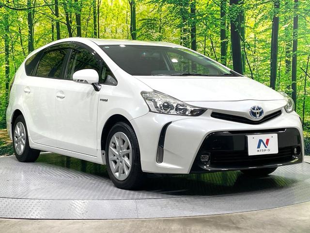 プリウスアルファ Ｓ　純正８型ナビ　バックカメラ　禁煙車　ＬＥＤヘッド／フォグ　フルセグ　Ｂｌｕｅｔｏｏｔｈ再生　ＥＴＣ　スマートキー　純正１６インチＡＷ　オートライト／エアコン　電動格納ミラー　盗難防止システム（16枚目）