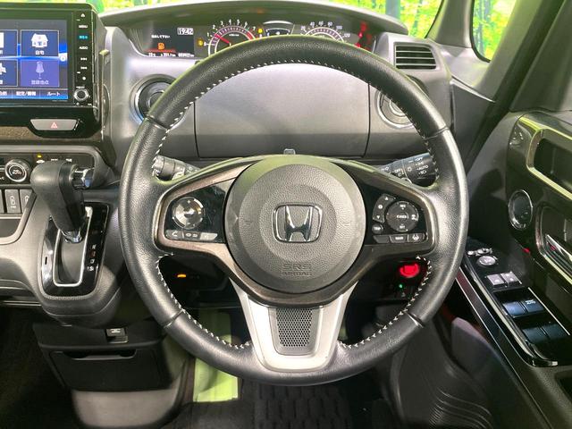 Ｎ－ＢＯＸカスタム Ｇ・Ｌターボホンダセンシング　純正８型ナビ　バックカメラ　禁煙車　両側電動ドア　ホンダセンシング　アダプティブクルーズ　ターボ　ＬＥＤヘッド／フォグ　ハーフレザー　フルセグ　Ｂｌｕｅｔｏｏｔｈ再生　ＥＴＣ　スマートキー（12枚目）