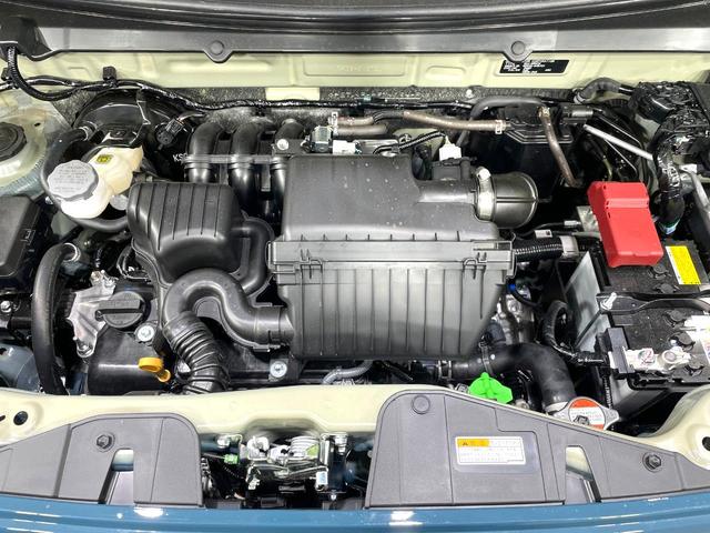 ハスラー ハイブリッドＧ　届出済未使用車　純正９型ナビ　全周囲カメラ　衝突軽減装置　アダプティブクルーズ　踏み間違い防止装置　シートヒーター　コーナーセンサー　フルセグ　Ｂｌｕｅｔｏｏｔｈ再生　スマートキー　電動格納ミラー（18枚目）