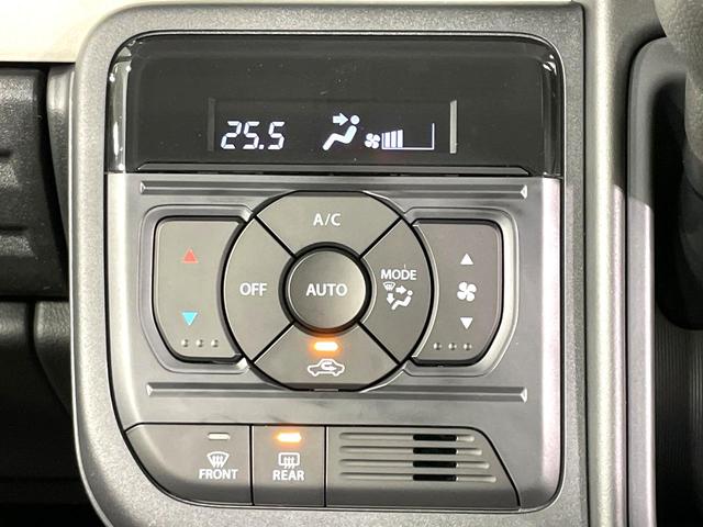 スペーシア ハイブリッドＸ　届出済未使用車　両側電動ドア　セーフティサポート　シートヒーター　踏み間違い防止装置　車線逸脱警報　ハイビームアシスト　ＬＥＤヘッド　オートライト／エアコン　スマートキー　アイドリングストップ（7枚目）