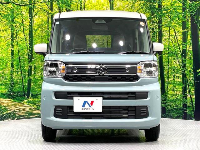 スペーシア ハイブリッドＸ　届出済未使用車　両側電動ドア　セーフティサポート　シートヒーター　踏み間違い防止装置　車線逸脱警報　ハイビームアシスト　ＬＥＤヘッド　オートライト／エアコン　スマートキー　アイドリングストップ（16枚目）