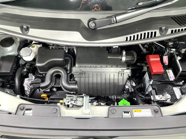 スペーシア ハイブリッドＸ　届出済未使用車　両側電動ドア　セーフティサポート　シートヒーター　踏み間違い防止装置　車線逸脱警報　ハイビームアシスト　ＬＥＤヘッド　オートライト／エアコン　スマートキー　アイドリングストップ（18枚目）