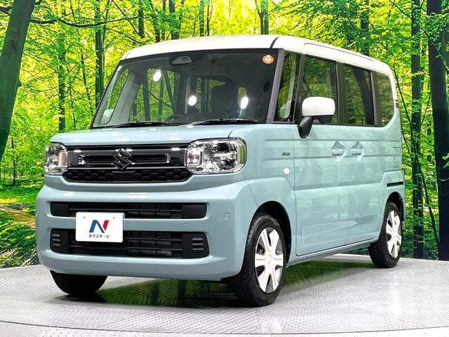 スペーシア ハイブリッドＸ　届出済未使用車　両側電動ドア　セーフティサポート　シートヒーター　踏み間違い防止装置　車線逸脱警報　ハイビームアシスト　ＬＥＤヘッド　オートライト／エアコン　スマートキー　アイドリングストップ（24枚目）