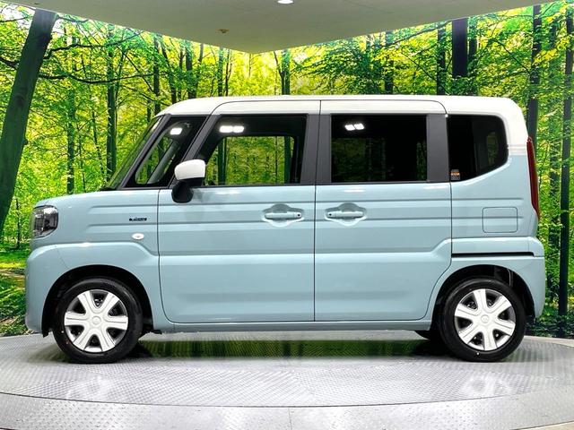 スペーシア ハイブリッドＸ　届出済未使用車　両側電動ドア　セーフティサポート　シートヒーター　踏み間違い防止装置　車線逸脱警報　ハイビームアシスト　ＬＥＤヘッド　オートライト／エアコン　スマートキー　アイドリングストップ（26枚目）