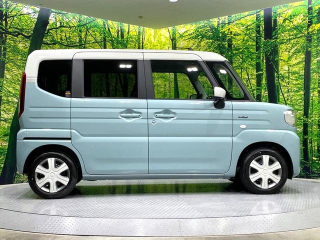スペーシア ハイブリッドＸ　届出済未使用車　両側電動ドア　セーフティサポート　シートヒーター　踏み間違い防止装置　車線逸脱警報　ハイビームアシスト　ＬＥＤヘッド　オートライト／エアコン　スマートキー　アイドリングストップ（29枚目）