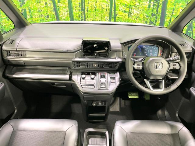 ステップワゴン ｅ：ＨＥＶスパーダ　登録済未使用車　両側電動ドア　ホンダセンシング　アダプティブクルーズ　ブラインドスポットモニター　シートヒーター　電動リアゲート　ＬＥＤヘッド／フォグ　ハーフレザー　クリアランスソナー　スマートキー（2枚目）