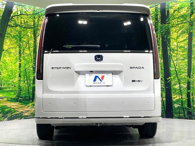 ステップワゴン ｅ：ＨＥＶスパーダ　登録済未使用車　両側電動ドア　ホンダセンシング　アダプティブクルーズ　ブラインドスポットモニター　シートヒーター　電動リアゲート　ＬＥＤヘッド／フォグ　ハーフレザー　クリアランスソナー　スマートキー（18枚目）
