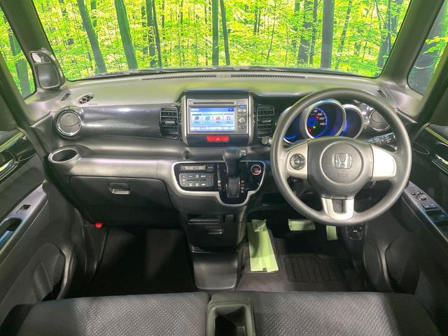 Ｎ－ＢＯＸカスタム Ｇ・Ｌパッケージ　純正ナビ　バックカメラ　禁煙車　パワースライドドア　ＨＩＤヘッド　ドラレコ　Ｂｌｕｅｔｏｏｔｈ再生　ＥＴＣ　オートライト／エアコン　アイドリングストップ　スマートキー　電動格納ミラー　盗難防止システム（2枚目）