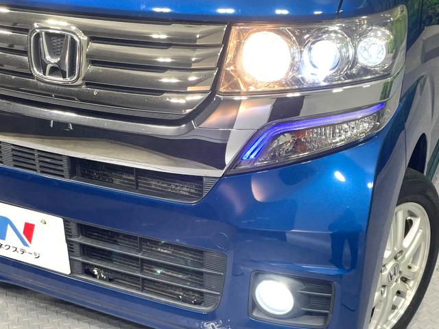 Ｎ－ＢＯＸカスタム Ｇ・Ｌパッケージ　純正ナビ　バックカメラ　禁煙車　パワースライドドア　ＨＩＤヘッド　ドラレコ　Ｂｌｕｅｔｏｏｔｈ再生　ＥＴＣ　オートライト／エアコン　アイドリングストップ　スマートキー　電動格納ミラー　盗難防止システム（12枚目）