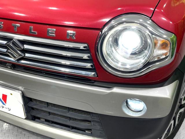 ハスラー Ｊ　純正８型ナビ　全周囲カメラ　禁煙車　衝突軽減システム　２トーンカラー　スマートキー　ＨＩＤヘッド　シートヒーター　ＬＥＤフォグ　ドラレコ　Ｂｌｕｅｔｏｏｔｈ　フルセグ　ＥＴＣ　オートライト／エアコン（12枚目）