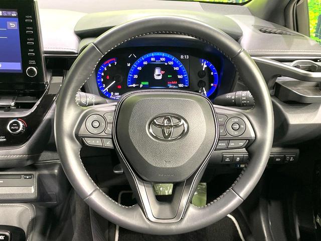 カローラツーリング ハイブリッド ダブルバイビー 純正9インチナビ バックカメラ ETC フルセグ 衝突軽減 LEDヘッド レーダークルーズ ハーフレザーシート 電子パーキング オートホールド(13枚目)