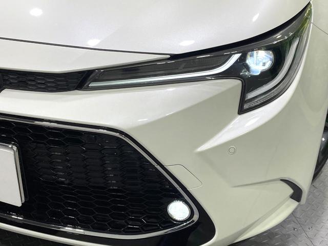 カローラツーリング ハイブリッド ダブルバイビー 純正9インチナビ バックカメラ ETC フルセグ 衝突軽減 LEDヘッド レーダークルーズ ハーフレザーシート 電子パーキング オートホールド(14枚目)