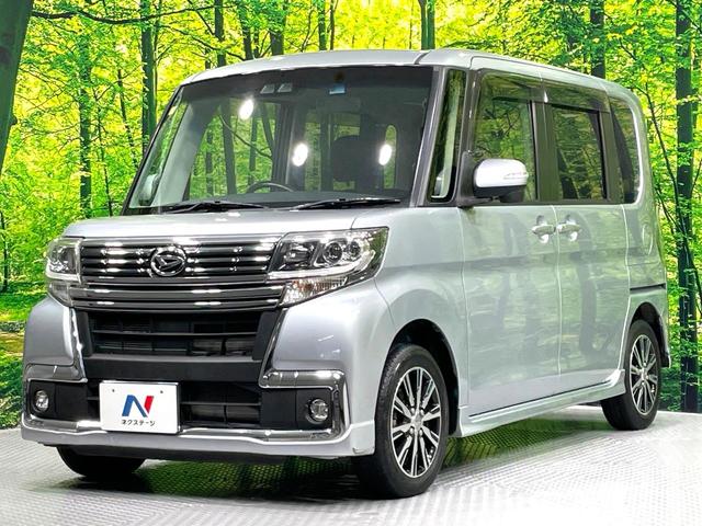 タント カスタムＸ　トップエディションＳＡＩＩＩ　ＳＤナビ　バックカメラ　禁煙車　パワースライドドア　スマートアシスト　踏み間違い防止装置　シートヒーター　ハーフレザー　ＬＥＤヘッド／フォグ　ドラレコ　フルセグ　Ｂｌｕｅｔｏｏｔｈ再生　スマートキー（24枚目）