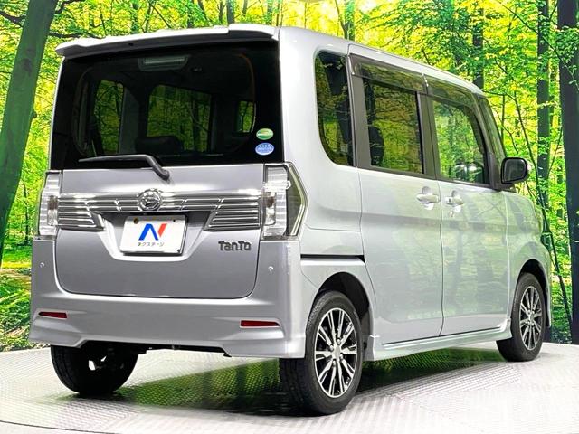 タント カスタムＸ　トップエディションＳＡＩＩＩ　ＳＤナビ　バックカメラ　禁煙車　パワースライドドア　スマートアシスト　踏み間違い防止装置　シートヒーター　ハーフレザー　ＬＥＤヘッド／フォグ　ドラレコ　フルセグ　Ｂｌｕｅｔｏｏｔｈ再生　スマートキー（25枚目）