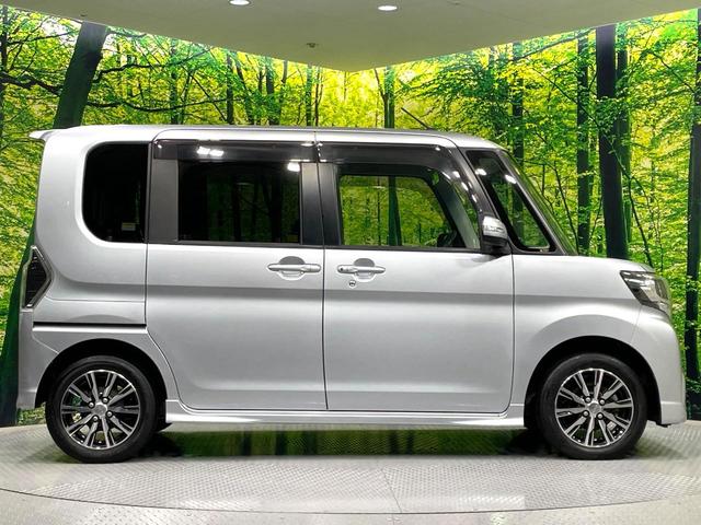 タント カスタムＸ　トップエディションＳＡＩＩＩ　ＳＤナビ　バックカメラ　禁煙車　パワースライドドア　スマートアシスト　踏み間違い防止装置　シートヒーター　ハーフレザー　ＬＥＤヘッド／フォグ　ドラレコ　フルセグ　Ｂｌｕｅｔｏｏｔｈ再生　スマートキー（29枚目）