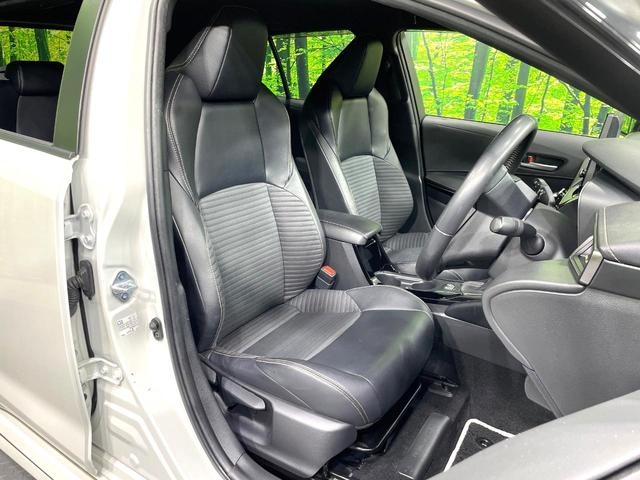 カローラツーリング ハイブリッド　ダブルバイビー　モデリスタエアロ　純正９型ディスプレイ　バックカメラ　禁煙車　セーフティセンス　レーダークルーズ　ＬＥＤヘッド／フォグ　ハーフレザー　ドラレコ　Ｂｌｕｅｔｏｏｔｈ再生　ＥＴＣ　スマートキー（10枚目）