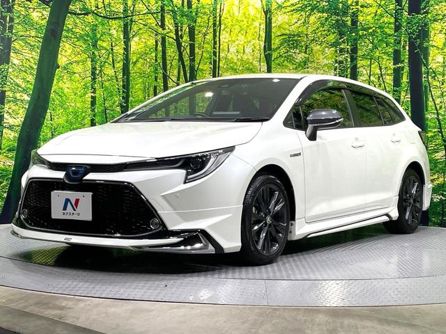 カローラツーリング ハイブリッド　ダブルバイビー　モデリスタエアロ　純正９型ディスプレイ　バックカメラ　禁煙車　セーフティセンス　レーダークルーズ　ＬＥＤヘッド／フォグ　ハーフレザー　ドラレコ　Ｂｌｕｅｔｏｏｔｈ再生　ＥＴＣ　スマートキー（25枚目）