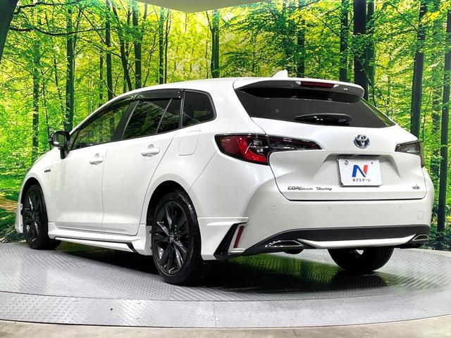 カローラツーリング ハイブリッド　ダブルバイビー　モデリスタエアロ　純正９型ディスプレイ　バックカメラ　禁煙車　セーフティセンス　レーダークルーズ　ＬＥＤヘッド／フォグ　ハーフレザー　ドラレコ　Ｂｌｕｅｔｏｏｔｈ再生　ＥＴＣ　スマートキー（26枚目）