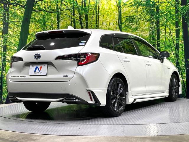 カローラツーリング ハイブリッド　ダブルバイビー　モデリスタエアロ　純正９型ディスプレイ　バックカメラ　禁煙車　セーフティセンス　レーダークルーズ　ＬＥＤヘッド／フォグ　ハーフレザー　ドラレコ　Ｂｌｕｅｔｏｏｔｈ再生　ＥＴＣ　スマートキー（27枚目）