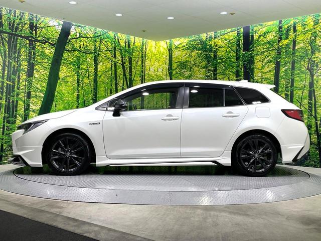 カローラツーリング ハイブリッド　ダブルバイビー　モデリスタエアロ　純正９型ディスプレイ　バックカメラ　禁煙車　セーフティセンス　レーダークルーズ　ＬＥＤヘッド／フォグ　ハーフレザー　ドラレコ　Ｂｌｕｅｔｏｏｔｈ再生　ＥＴＣ　スマートキー（28枚目）