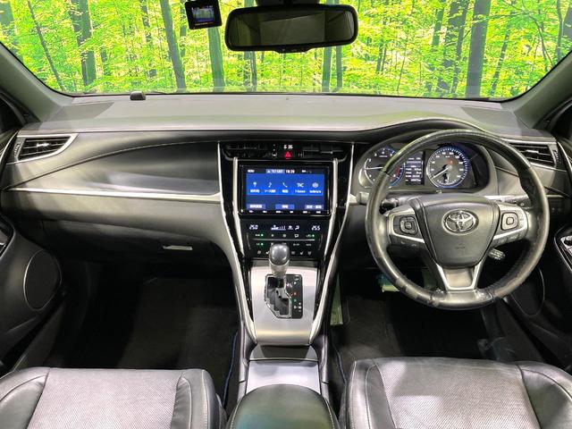 ハリアー プレミアム　メタル　アンド　レザーパッケージ　純正エアロ　純正９型ナビ　禁煙車　衝突軽減装置　電動リアゲート　レーダークルーズ　バックカメラ　ドラレコ　ＥＴＣ　ＬＥＤヘッドライト　黒革シート　シートベンチレーション　パワーシート　フルセグＴＶ（2枚目）