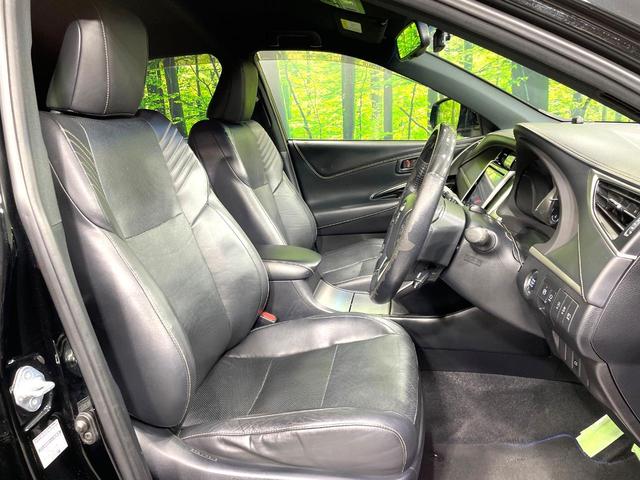 ハリアー プレミアム　メタル　アンド　レザーパッケージ　純正エアロ　純正９型ナビ　禁煙車　衝突軽減装置　電動リアゲート　レーダークルーズ　バックカメラ　ドラレコ　ＥＴＣ　ＬＥＤヘッドライト　黒革シート　シートベンチレーション　パワーシート　フルセグＴＶ（11枚目）