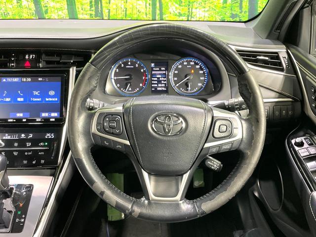 ハリアー プレミアム　メタル　アンド　レザーパッケージ　純正エアロ　純正９型ナビ　禁煙車　衝突軽減装置　電動リアゲート　レーダークルーズ　バックカメラ　ドラレコ　ＥＴＣ　ＬＥＤヘッドライト　黒革シート　シートベンチレーション　パワーシート　フルセグＴＶ（14枚目）