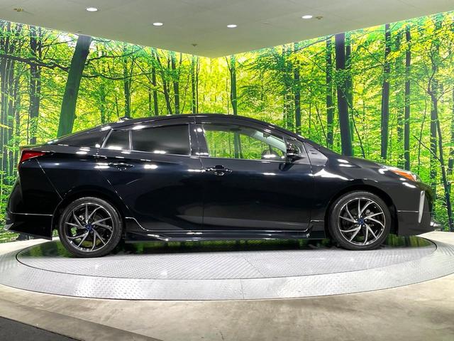 プリウス Ｓツーリングセレクション　モデリスタエアロ　純正９型ナビ　バックカメラ　禁煙車　セーフティセンス　レーダークルーズ　１７インチモデリスタＡＷ　シートヒーター　合皮シート　ＬＥＤヘッド／フォグ　ドラレコ　フルセグ　ＥＴＣ（28枚目）