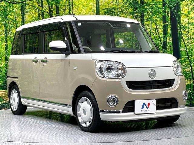 ムーヴキャンバス ＧメイクアップＶＳ　ＳＡＩＩＩ　ＳＤナビ　全周囲カメラ　禁煙車　両側電動ドア　スマートアシスト　踏み間違い防止装置　シートヒーター　ＬＥＤヘッド／フォグ　ドラレコ　フルセグ　Ｂｌｕｅｔｏｏｔｈ再生　ＥＴＣ　スマートキー（43枚目）