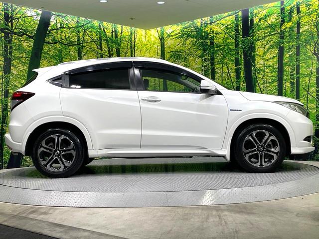 ヴェゼル ハイブリッドＺ　純正ナビ　バックカメラ　禁煙車　衝突軽減装置　クルーズコントロール　ＬＥＤヘッド　シートヒーター　ハーフレザー　ＥＴＣ　ドラレコ　Ｂｌｕｅｔｏｏｔｈ再生　スマートキー　オートライト／エアコン（25枚目）