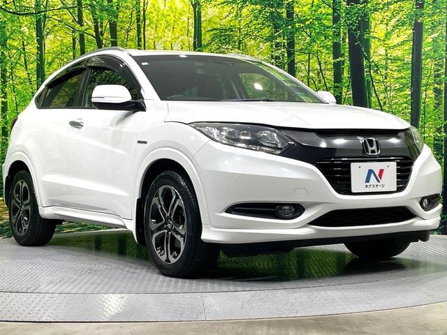 ヴェゼル ハイブリッドＺ　純正ナビ　バックカメラ　禁煙車　衝突軽減装置　クルーズコントロール　ＬＥＤヘッド　シートヒーター　ハーフレザー　ＥＴＣ　ドラレコ　Ｂｌｕｅｔｏｏｔｈ再生　スマートキー　オートライト／エアコン（26枚目）