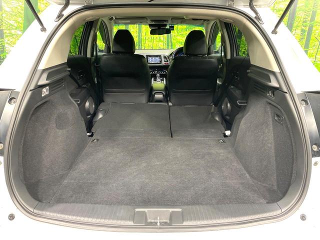 ヴェゼル ハイブリッドＺ　純正ナビ　バックカメラ　禁煙車　衝突軽減装置　クルーズコントロール　ＬＥＤヘッド　シートヒーター　ハーフレザー　ＥＴＣ　ドラレコ　Ｂｌｕｅｔｏｏｔｈ再生　スマートキー　オートライト／エアコン（35枚目）