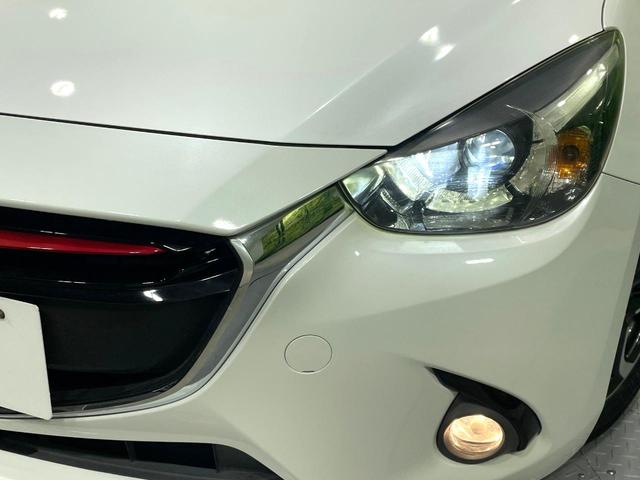 デミオ ＸＤツーリング　純正ナビ　バックカメラ　禁煙車　衝突軽減装置　クルーズコントロール　ＬＥＤヘッド　ブラインドスポットモニター　フルセグ　Ｂｌｕｅｔｏｏｔｈ再生　ＥＴＣ　スマートキー　踏み間違い防止装置（14枚目）