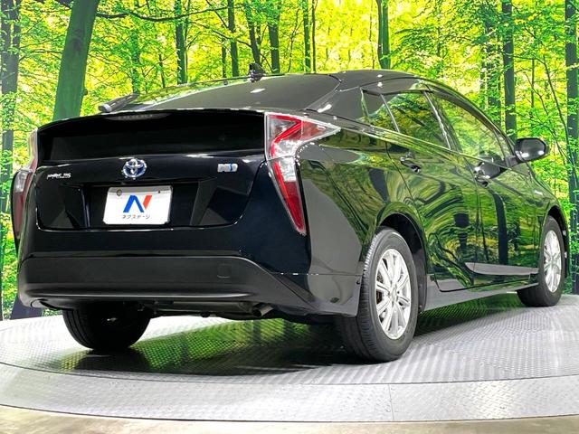 プリウス Ｓ　ＳＤナビ　バックカメラ　禁煙車　ＬＥＤヘッド　スマートキー　コーナーセンサー　フルセグ　Ｂｌｕｅｔｏｏｔｈ接続　ＥＴＣ　オートライト／エアコン　横滑り防止　電動格納ミラー　盗難防止装置（17枚目）