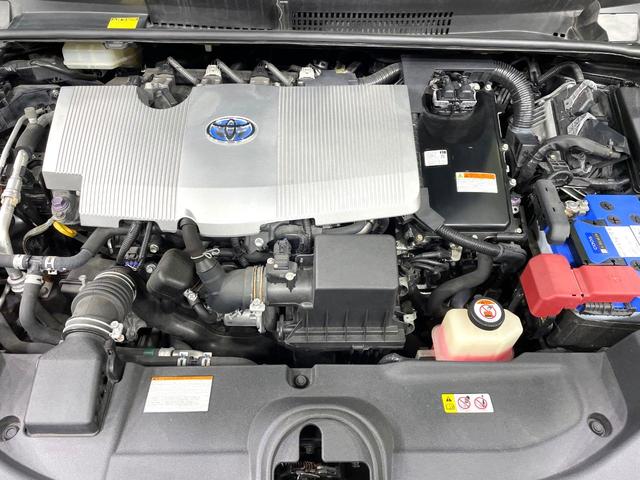 プリウス Ｓ　ＳＤナビ　バックカメラ　禁煙車　ＬＥＤヘッド　スマートキー　コーナーセンサー　フルセグ　Ｂｌｕｅｔｏｏｔｈ接続　ＥＴＣ　オートライト／エアコン　横滑り防止　電動格納ミラー　盗難防止装置（18枚目）